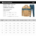 thumbnail image 5 of Ensemble de Survêtement pour Hommes, Veste de Jogging Décontractée à Fermeture Éclair Complète avec Poches, 5 of 5