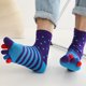 thumbnail image 5 of Calcetines con punta absorbente de algodón para hombre, calcetines deportivos con punta de algodón, 5 pares, 5 of 5