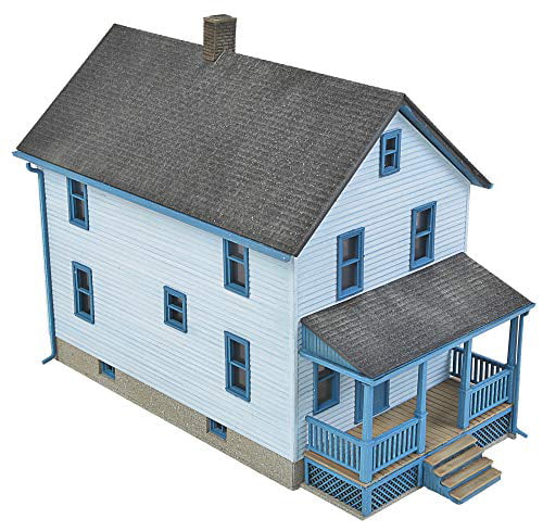 Walthers Cornerstone HO Scale Building/Structure Kit Tillman Farm House/Home 