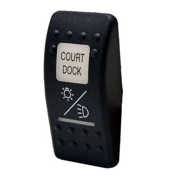 Carling Boat Rocker Switch Cover Plate | Court / Dock Lights