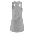 thumbnail image 2 of What Up Doe Women's Mini Tank Dress in Grey for 4th of July, 2 of 4