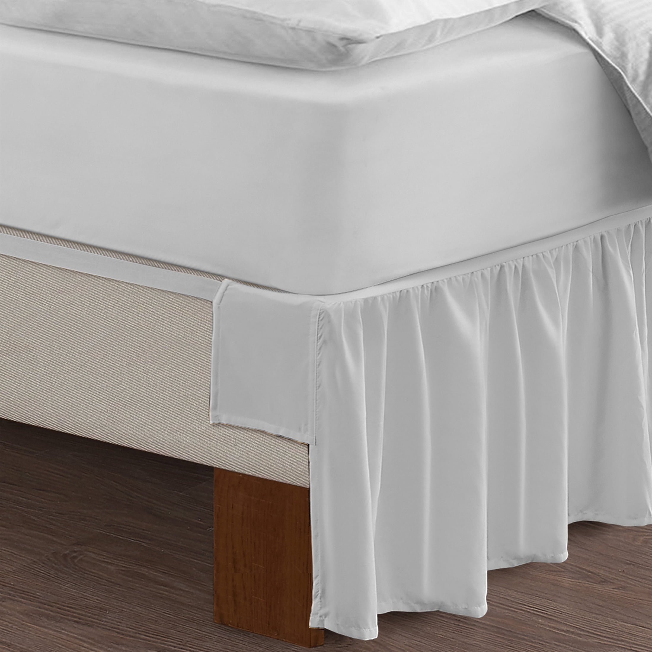 Bed Maker's Wrap-Around Ruffled Bedding Bed Skirt