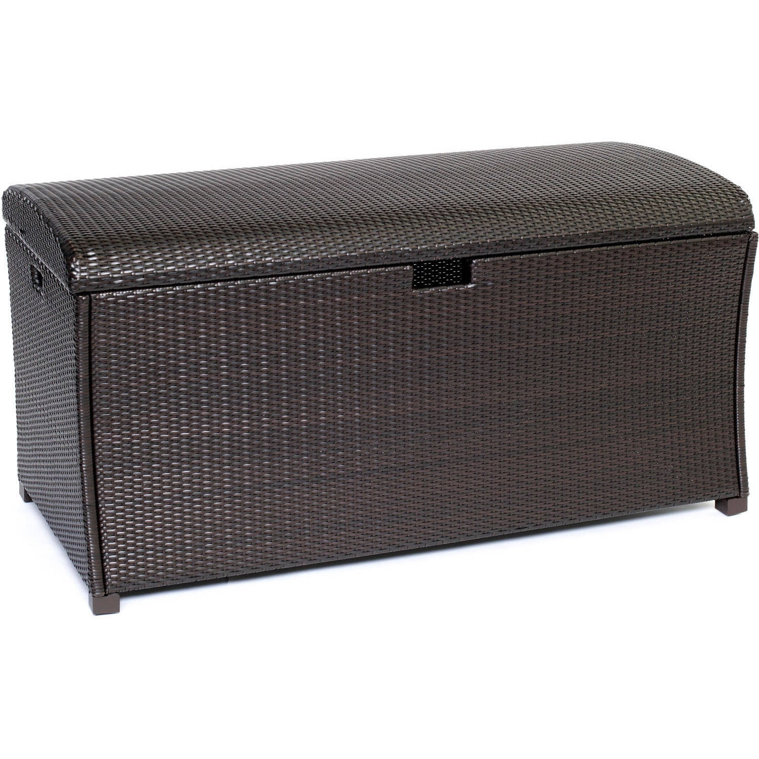 Hanover Outdoor Large Resin Deck Box for Outdoor Storage by Hanover Outdoor