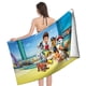 thumbnail image 4 of Patrulla Canina Toalla de playa de secado rápido con diseño temático, regalo para mujeres y niñas, ideal para cumpleaños, fans, amantes de la música, uso en la playa o al aire libre, 78 × 150 cm, 4 of 6