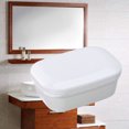 thumbnail image 3 of Jabonera portátil impermeable con tapa y escurridor ranurado, ligera, con tapa, ideal para baño, ducha, hogar, exteriores y viajes (blanco), 3 of 6