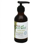 Via Nature Carrier Skin Care Oil - Grape Seed - 4 fl oz