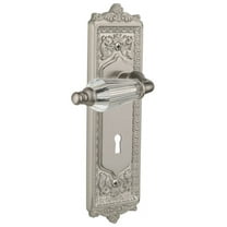 Nostalgic Warehouse Eadprl_Psg_238_Kh Vintage Parlor Crystal Lever Passage Lever Set -