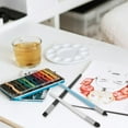 thumbnail image 1 of BESTYASH 3Pcs Assorted Color Oil Pastels Blending Pens with Soft Sponge Tips for Detailed Painting Work, 1 of 8