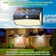 thumbnail image 5 of JSXing Luces Solares,318 LED Lampara Solar Exterior Sensor de Movimientocon 3 Modos, 270&deg; de Iluminaci&oacute;n de Gran Angular, IP67 A Prueba de Agua,Solar Luz para Jard&iacute;n Casa, 5 of 7