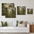 thumbnail image 4 of Designart "Pine Tree Euphony II" Landscapes Print on Natural Pine Wood, 4 of 5