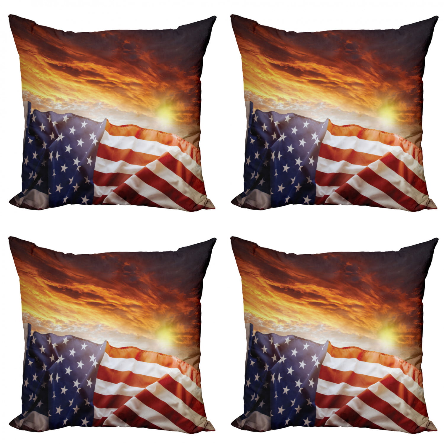 16x16 Multicolor Gifts For Candy Maker Candy Maker American Flag Throw Pillow 