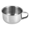 thumbnail image 2 of Bol à Raser, Tasse à Raser, Rangement en Acier Inoxydable Ferme pour Crème à Raser, 2 of 8