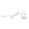 thumbnail image 1 of Recessed Power Strip with USB C and USB A Outlets, Flush Mount Desk Outlet Socket with 1.5m Power Cord, Type 16 Wire Embedded USB Socket for Furniture, Side Table, End Table, 1 of 7