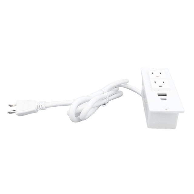 Conferencia Empotrada Regleta Mesa Tomacorriente USB C Y USB A Puertos Muebles Integrados Muebles Empotrados