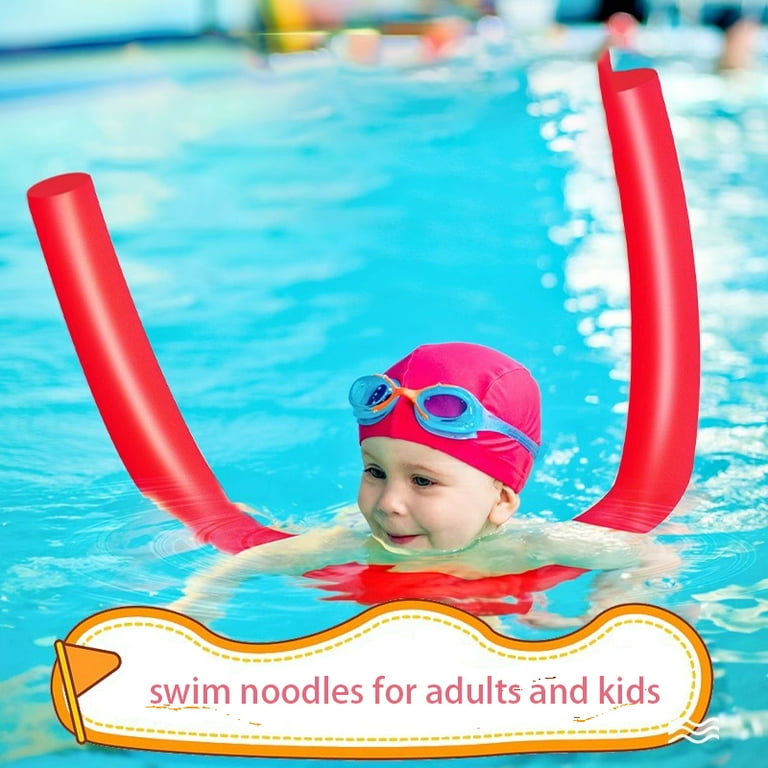 Solid Foam Swim Noodles for Adults Kids Heavy Duty, for the Pool