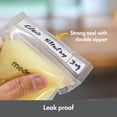 thumbnail image 2 of Bolsas de almacenamiento de leche materna Medela, 200 unidades, 180 ml, 6 onzas, paquete de 200, 2 of 6