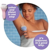 Schick Intuition Pure Nourishment 4-Blade Womens Razor Handle Plus 2 Refills