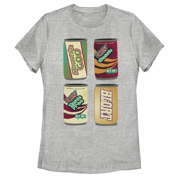 Women's Monsters at Work Monster Soda Pop  Graphic Tee Athletic Heather Small