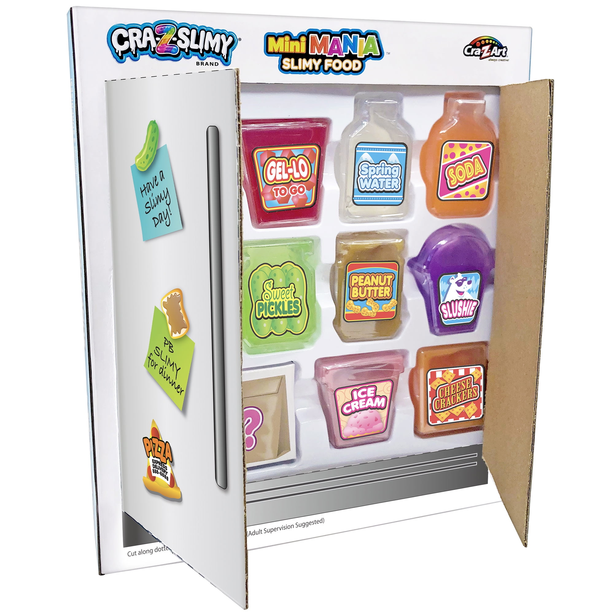 Cra-Z-Slimy: Mini Mania Slimy Food Grocery Set, Ages 6+ - Walmart.com