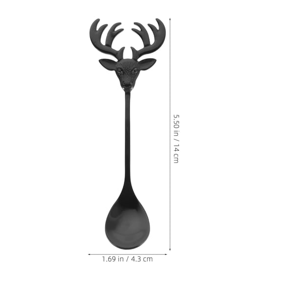 NIAIZEK Set of 5 Stainless Steel Honey Spoons for Coffee, Tea, Dessert, Kitchen Utensils, Perfect Gift for Christmas