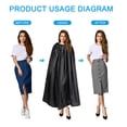 thumbnail image 3 of Unique Bargains Portable Dressing Room, 1.4M Length Instant Changing Tent for Beach Boating, Black, 3 of 6