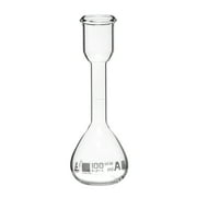 Kohlrausch Flask, 100ml - Class A Tolerance, 0.06ml - Borosilicate Glass - Eisco Labs