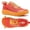 Orange Red, variant on OrthoComfoot Orthopedic Men's Wide Shoes: Comfortable Arch Support Running Sneakers, Wide Toe Box Work Tennis Outdoor Walking Shoes