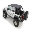 thumbnail image 4 of Smittybilt Bowless Combo Top with Tinted Windows and No Upper Doors (Black Diamond) - 9073235, 4 of 7