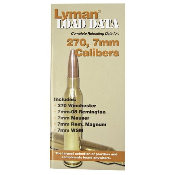 Lyman Load Data Book 270 & 7Mm