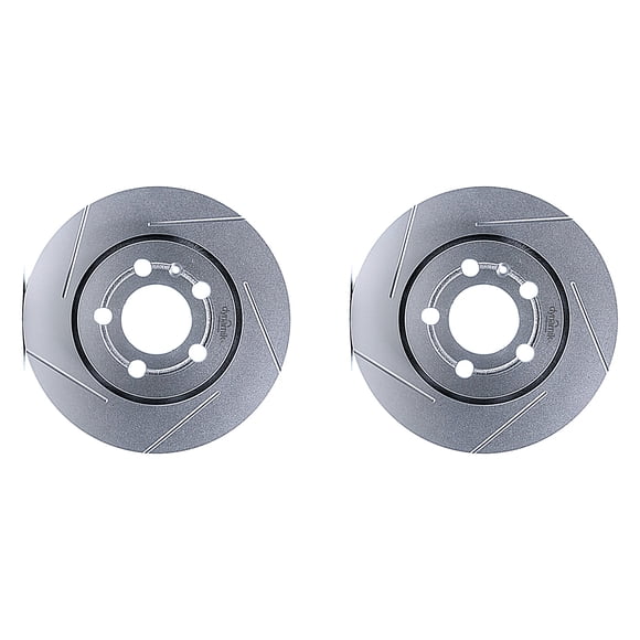 Set 2 Discos Ranurados Cordoba 2003 A 2009 Seat L4 1.6L Del/Tra DYNAMIK .