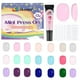 thumbnail image 1 of Uñas postizas para niños EBANKU de Press on Nails, 288 piezas, con pegamento y pestañas, 1 of 7