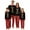 Black Red, variant on Family Matching Christmas Pajamas Christmas Tree Print Top Pant Sleepwear Set Soft Sleepwear