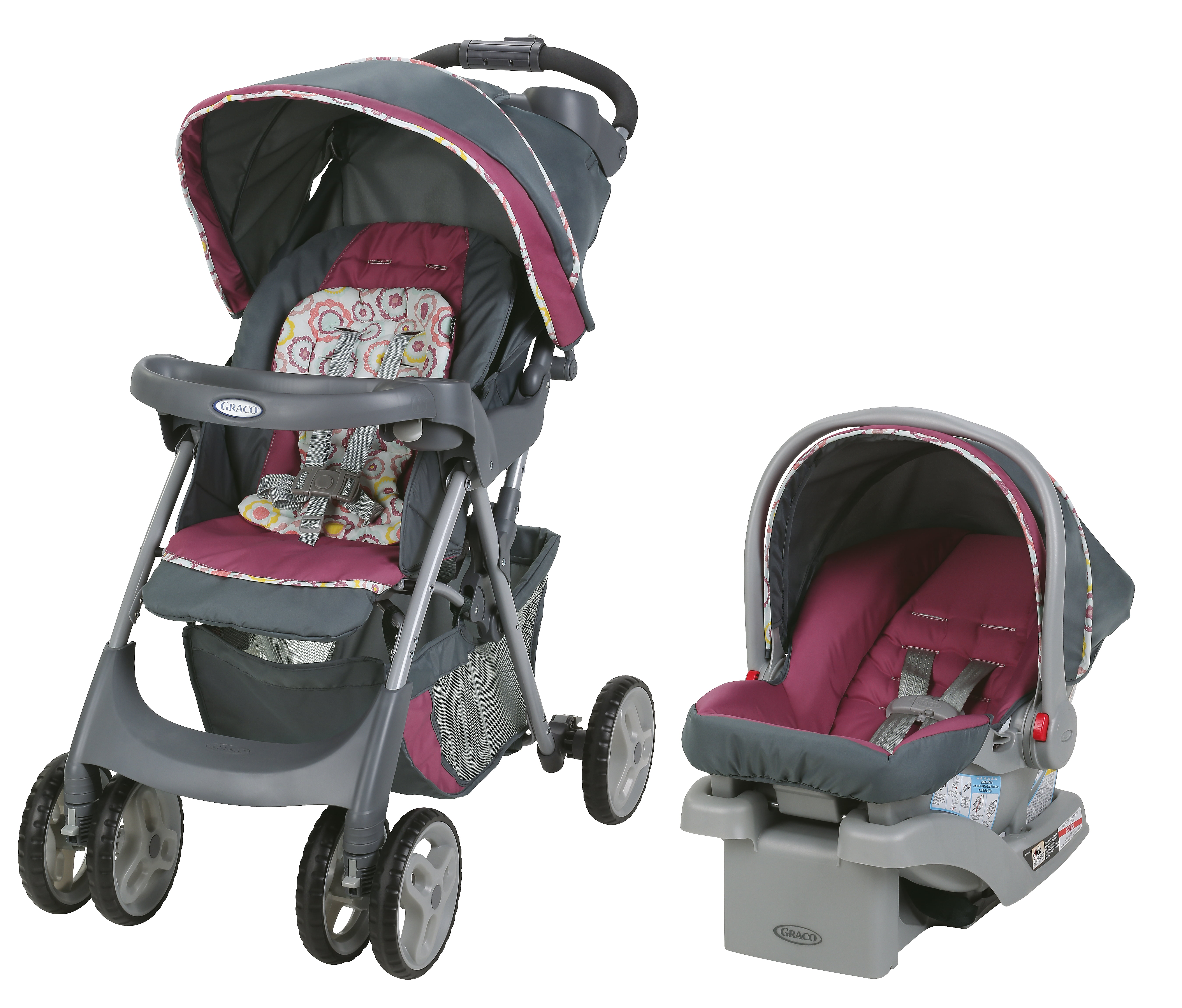 graco travel system for girl