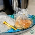 thumbnail image 2 of Reusable Plastic Bread Bags for Homemade 10x22"- Clear Bag with Ties For An Airtight Moisture-free Preservation and Storage- Loaf Home Bakers Bakery Owners (50), 2 of 5