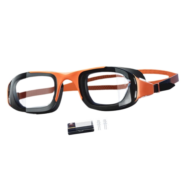 Gafas de natación profesionales shamjiam Antivaho Color Naranja y Negro
