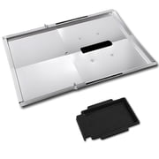 Adjustable 1218 in. Replacement Grease Tray for Charbroil Performance 23 Burner Gas Grills, Fits Nexgrill, Dyna Glo, Kenmore & More