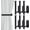 Black, variant on Adhesive Curtain Holdbacks, Curtain Tie Backs, No-Drill Curtain Pull Backs, Adhesive Curtain Hooks, Curtain Holders for Drapes