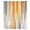 Orange, variant on Blue Gray Sheer Curtains 54 Inch Length, Light Filtering Voile Curtain Panel, Modern Simple Abstract White Ombre Texture Rod Pocket Drapes Window Treatments for Living Room Bedroom 52"x54"