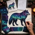 thumbnail image 6 of DIY Embroidery Kit for Beginners, Forest Wildlife Hand Stitching Kit Complete Supplies, Embroidery Kit for Adults Kids Handmade Gift, Forest Embroidery Kit for Wall Decor Craft Gift, 6 of 7