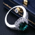 thumbnail image 2 of Romantic Plant Series Flower Shaped Vintage Euro Style Engagement Ring, 2 of 2