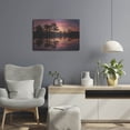 thumbnail image 6 of Luxe Metal Art 'Swamp on Fire' by Martin Podt, Metal Wall Art, 24" x 16", 6 of 8
