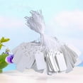thumbnail image 2 of 95pcs White Marking Tags Price Tags Price Labels Display Tags with Hanging String for Product Jewelry Clothing, 2 of 6