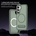 thumbnail image 4 of Decase Magnetic case for Samsung Galaxy S23 FE Case,Built-in Kickstand,Compatible with Mag-Safe, Dual-Layer Protection Military Grade Protective Phone Case for Samsung Galaxy S23 FE,Green, 4 of 7
