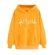 thumbnail image 1 of Sudadera con capucha estampada para mujer Tops de manga larga Bluse Pompotops gfhjh6536, 1 of 6