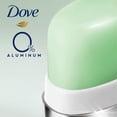 thumbnail image 6 of Dove 0% Aluminum Women's Deodorant Refill, Cucumber and Green Tea, 1.13 oz, 6 of 14