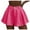 Hot Pink, variant on Riforla Women's Stretchy High Waisted Pleated Wide Leg Shorts with Pockets Shorts for Women Blue XL