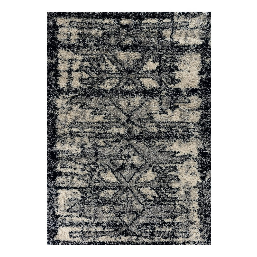 Sofia Rugs, 7x9 Shag Rug, High Pile Area Rug, Diamond Shaggy Collection