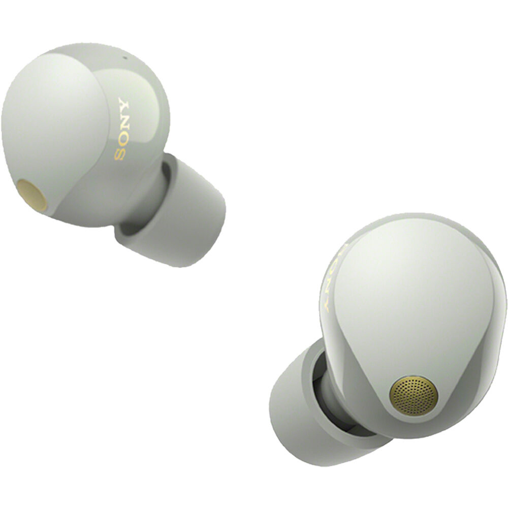 Sony WF-1000XM5 Industry Leading Noise Canceling Truly Wireless Earbuds, Silver 1,1,1