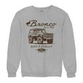 thumbnail image 5 of Ford Bronco Wild and Untamed Since 1966 Sweatshirt Vintage Off-Road 4x4 Adventure Retro Truck Licensed Crewneck, 5 of 7