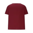 thumbnail image 5 of ohmzyzo Men's Cotton Linen T Shirt Short Sleeve Crew Neck Tops Casual Summer Lightweight Loose Classic Basic Tee Shirts, 5 of 6